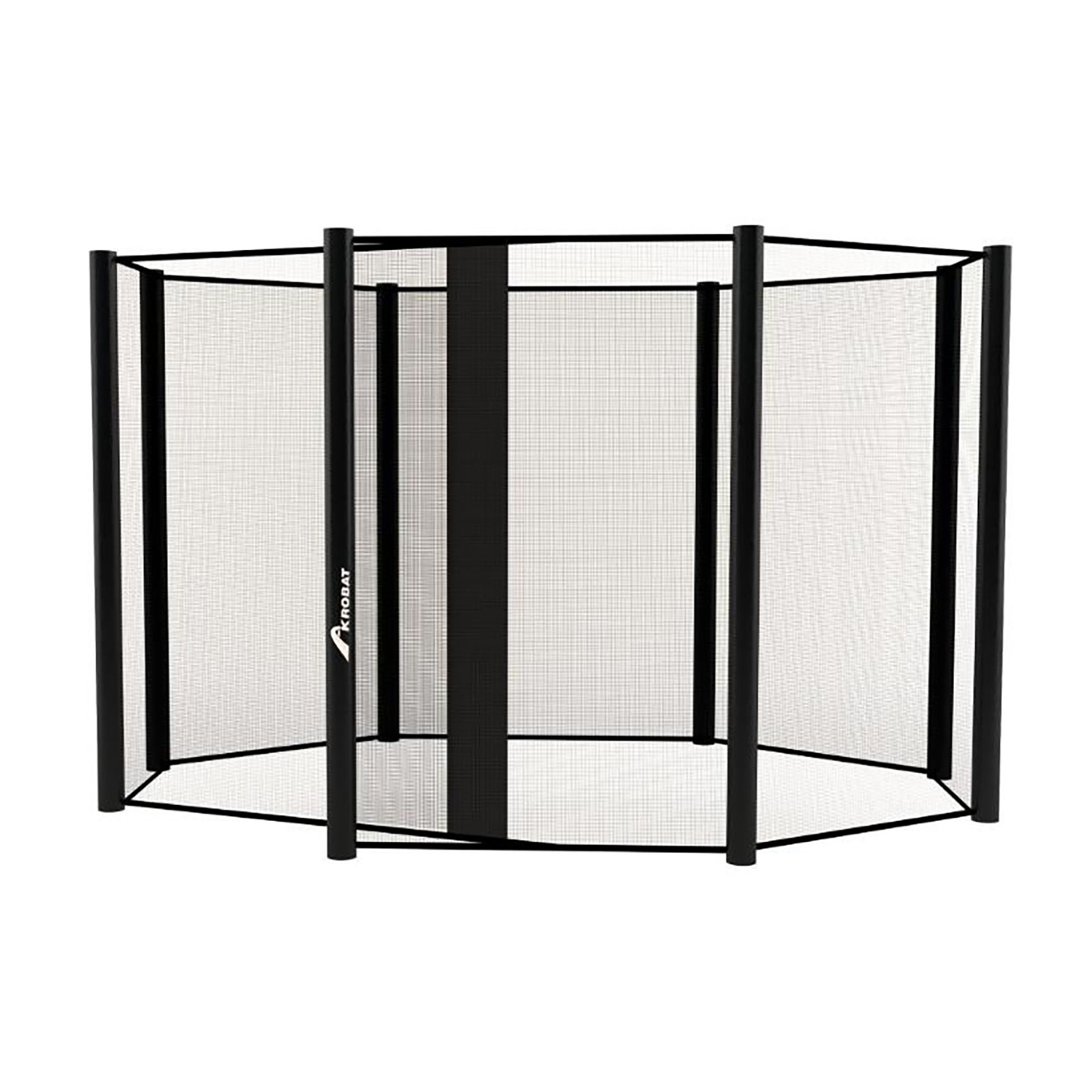 Akrobat Veiligheidsnet met Sluis - voor Primus en Orbit - 335 x 244 cm - Zwart