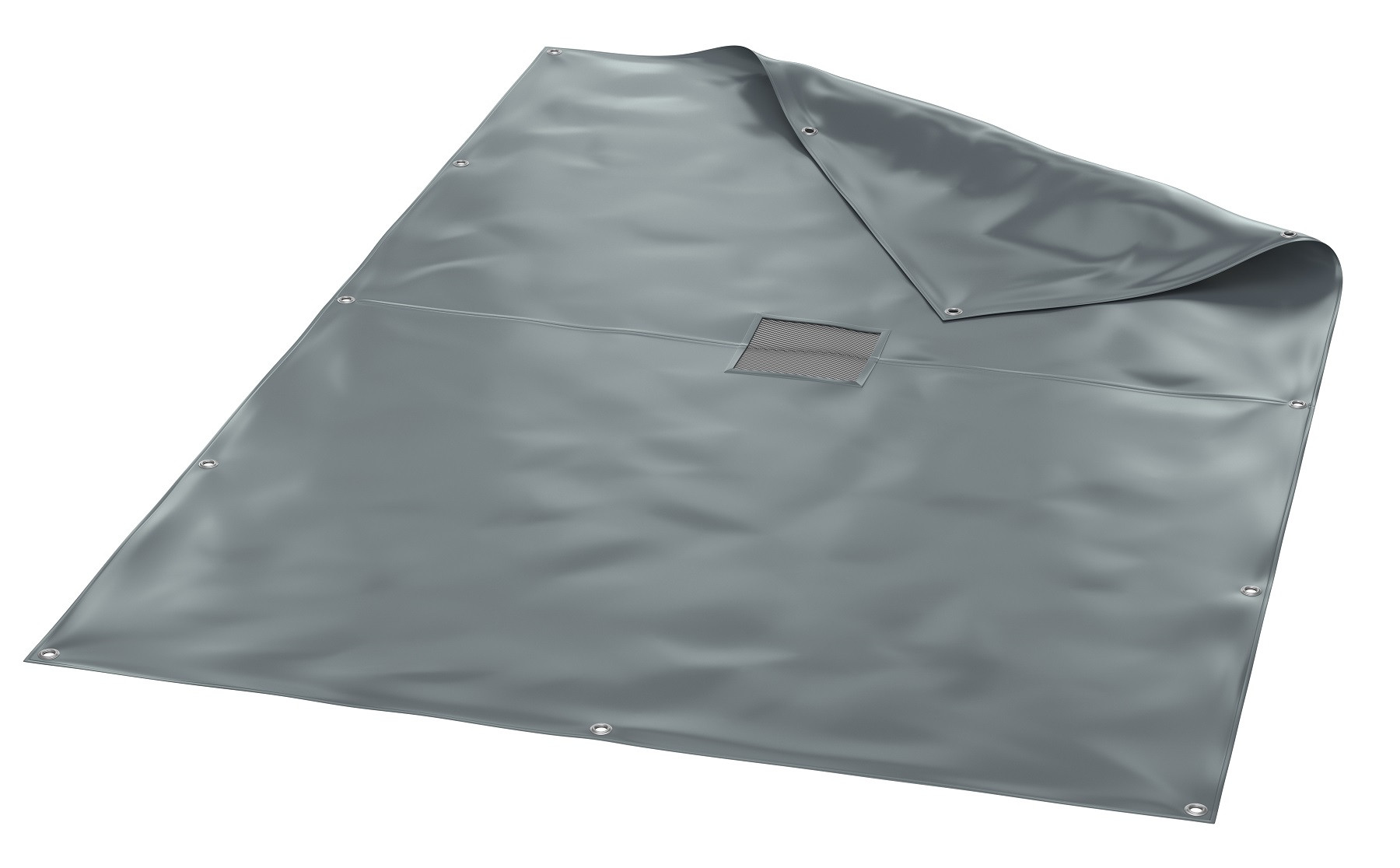 Akrobat Trampoline Afdekhoes Plus - Flat to the Ground - 520 x 305 cm - Antraciet