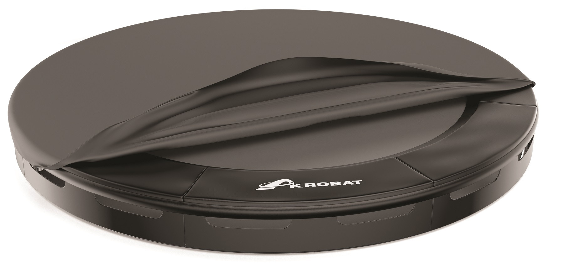 Akrobat Trampoline Afdekhoes - Above en Inground - 244 cm - Antraciet