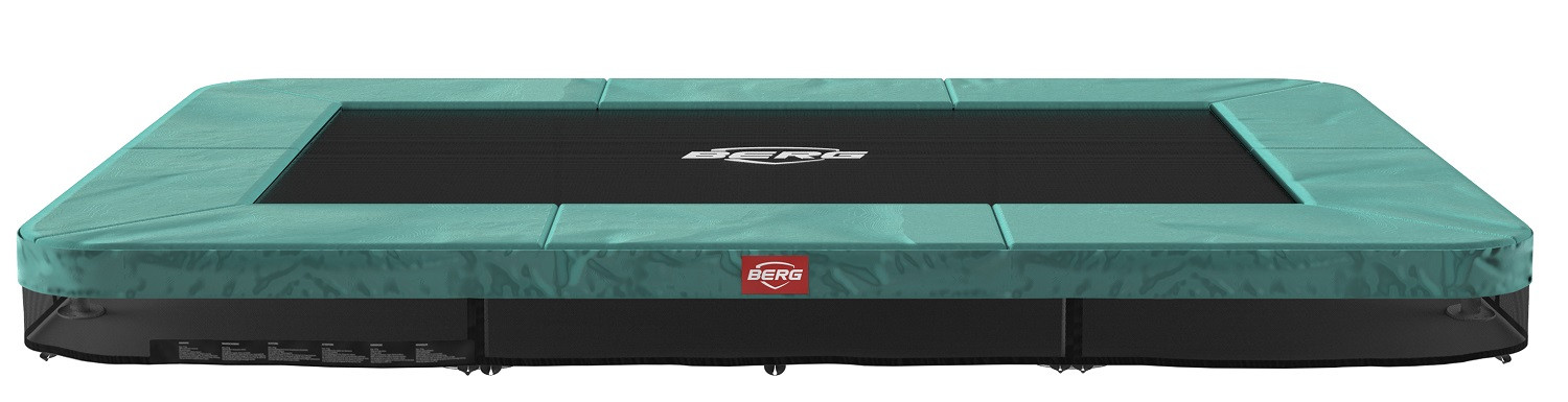 BERG Trampoline Ultim Favorit - InGround - 280 x 190 cm - Groen
