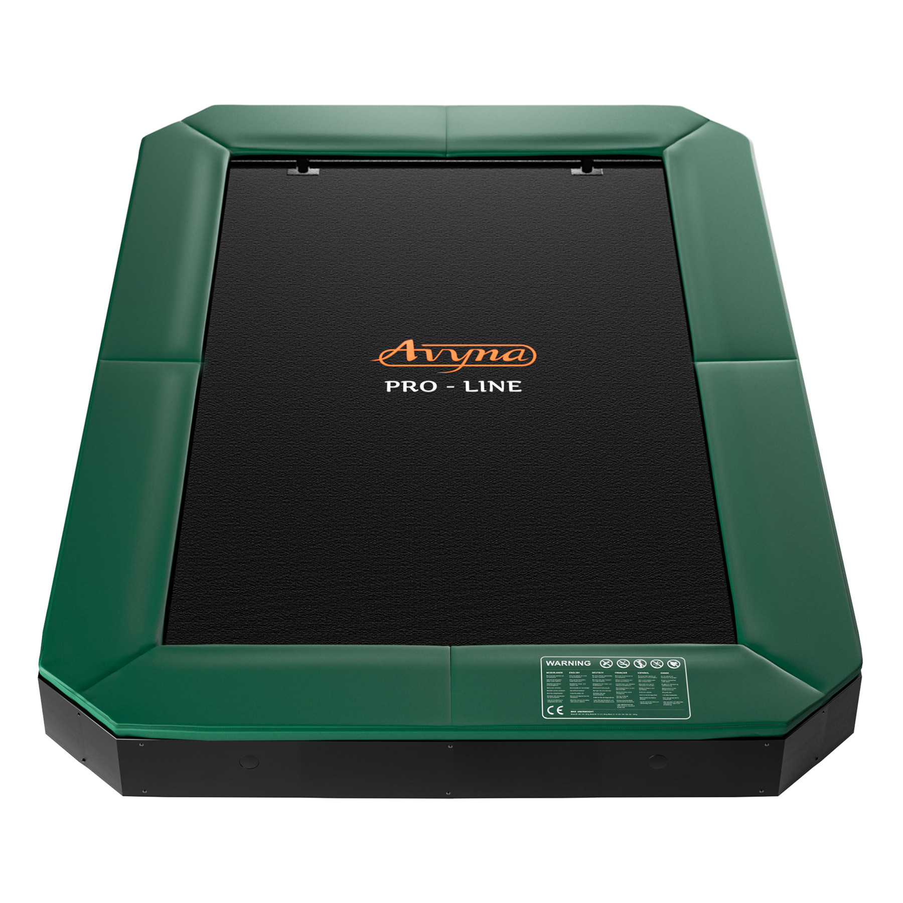 Avyna Pro-Line Flatlevel Trampoline - 340 x 240 cm (234) - Groen