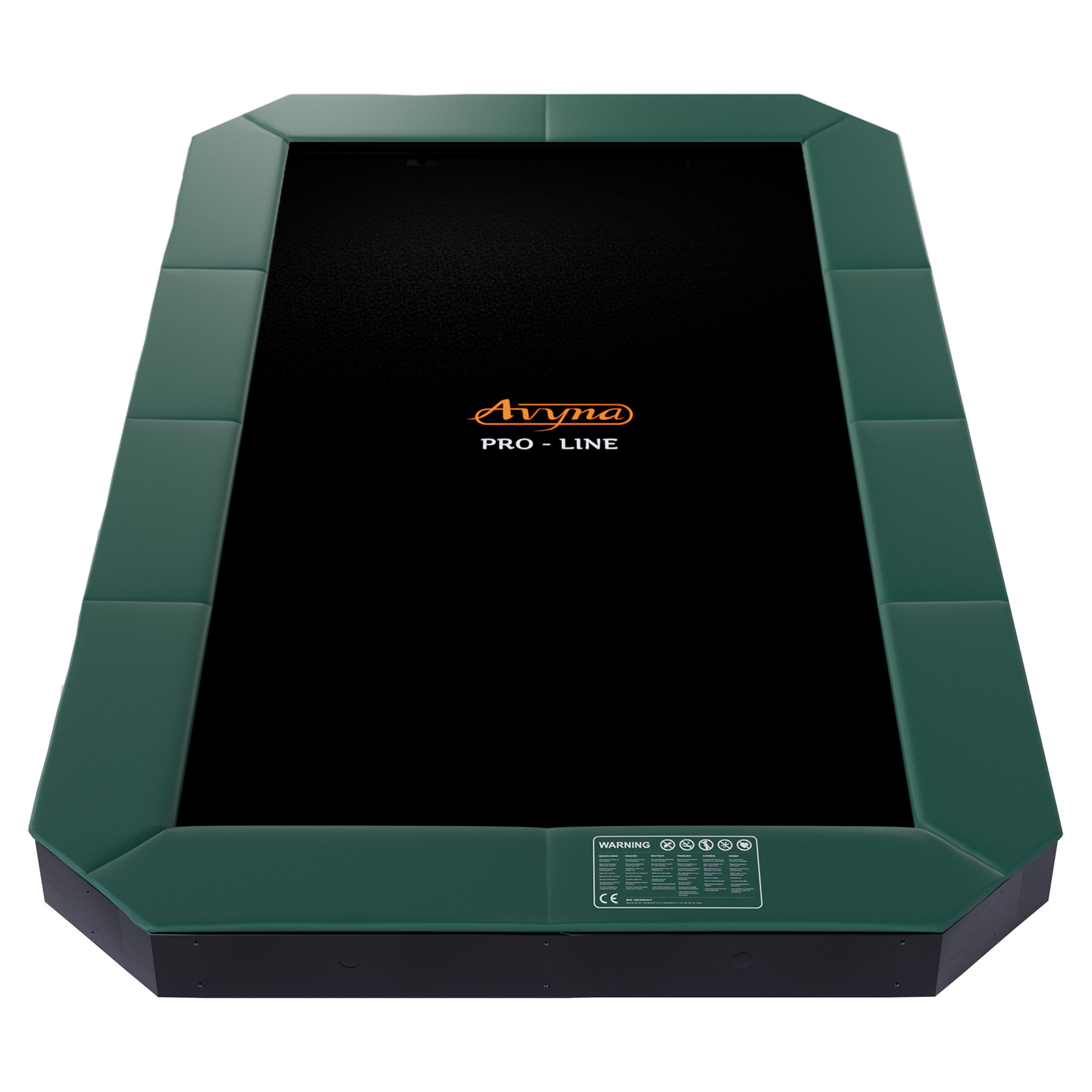Avyna Pro-Line Flatlevel Trampoline - 520 x 305 cm (352) - Groen