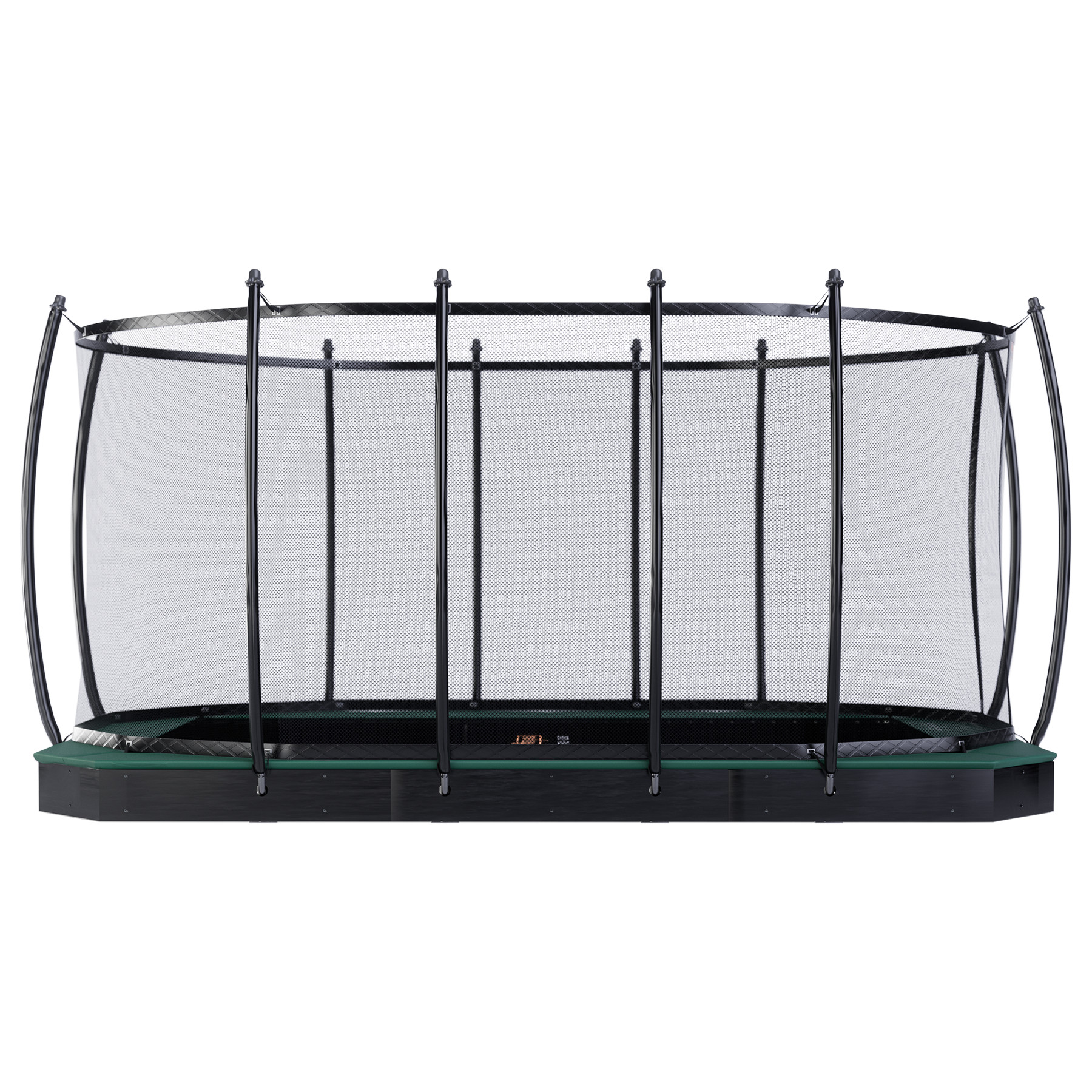 Avyna Pro-Line Flatlevel Trampoline met Veiligheidsnet - 520 x 305 cm (352) - Groen