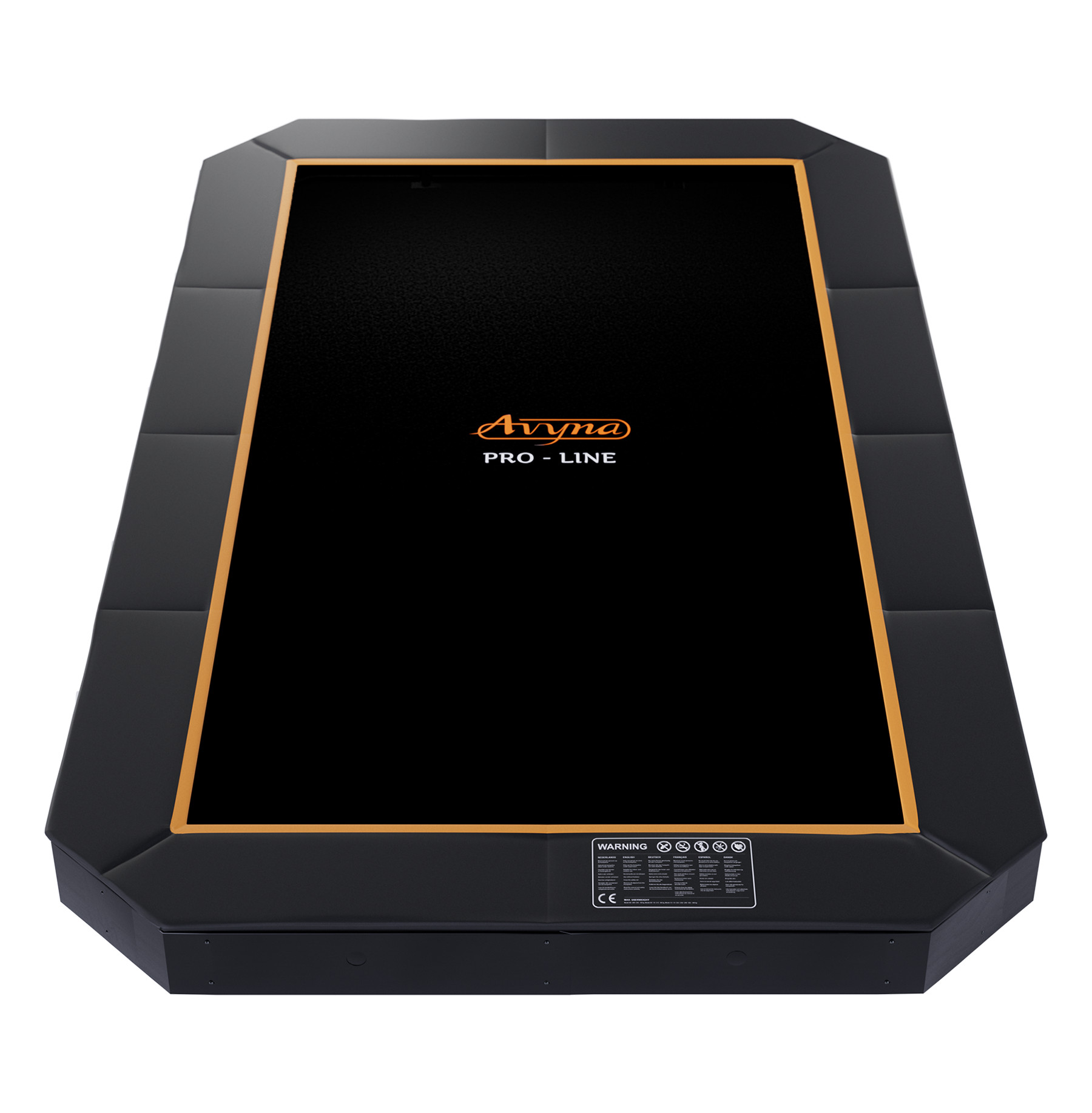 Avyna Pro-Line Flatlevel Trampoline - 520 x 305 cm (352) - Zwart