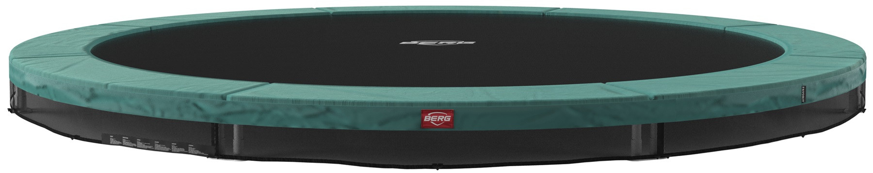 BERG Trampoline Favorit - InGround - 330 cm - Groen