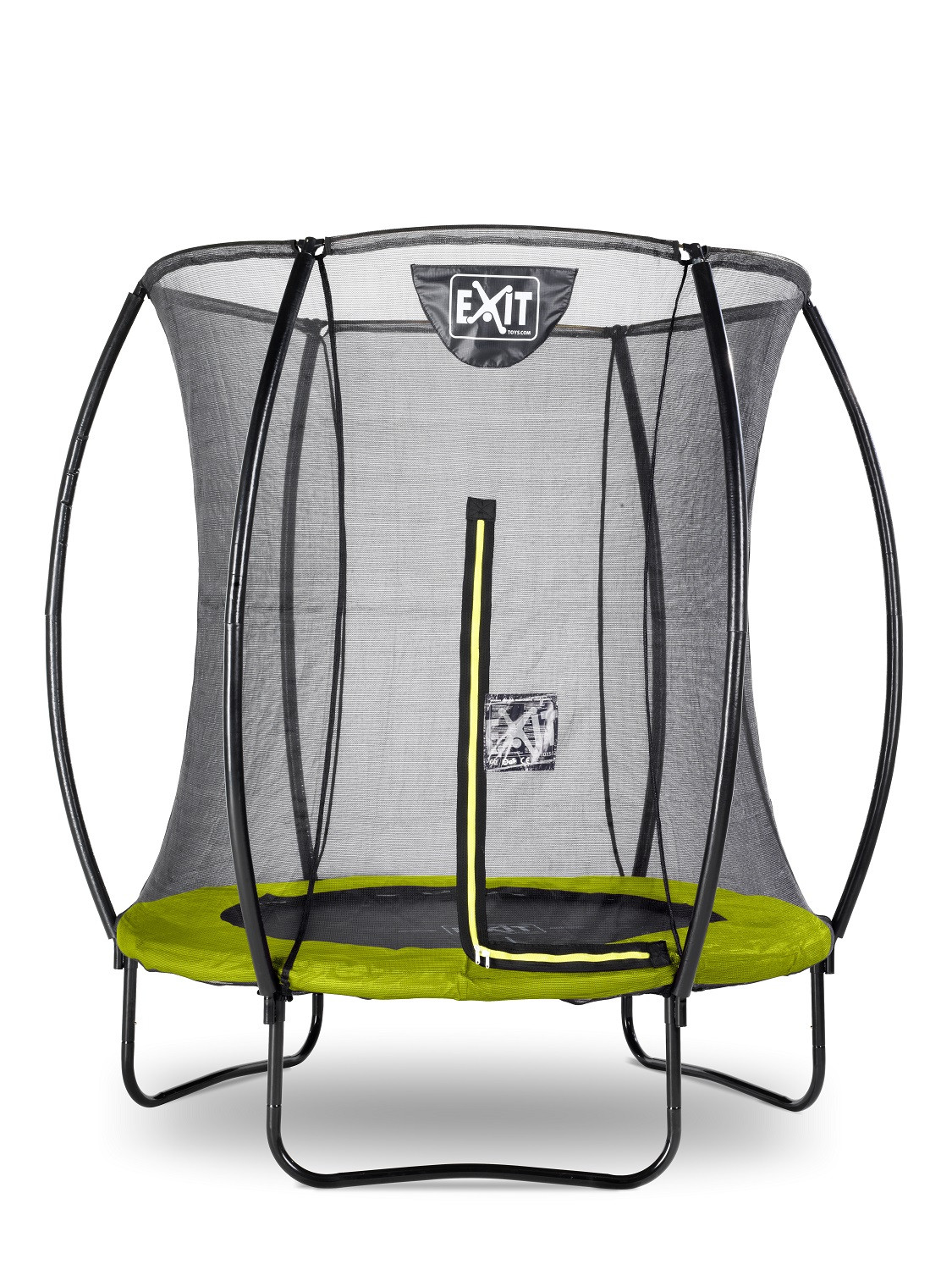EXIT Silhouette Trampoline 183 cm (6ft) met Veiligheidsnet - Lime