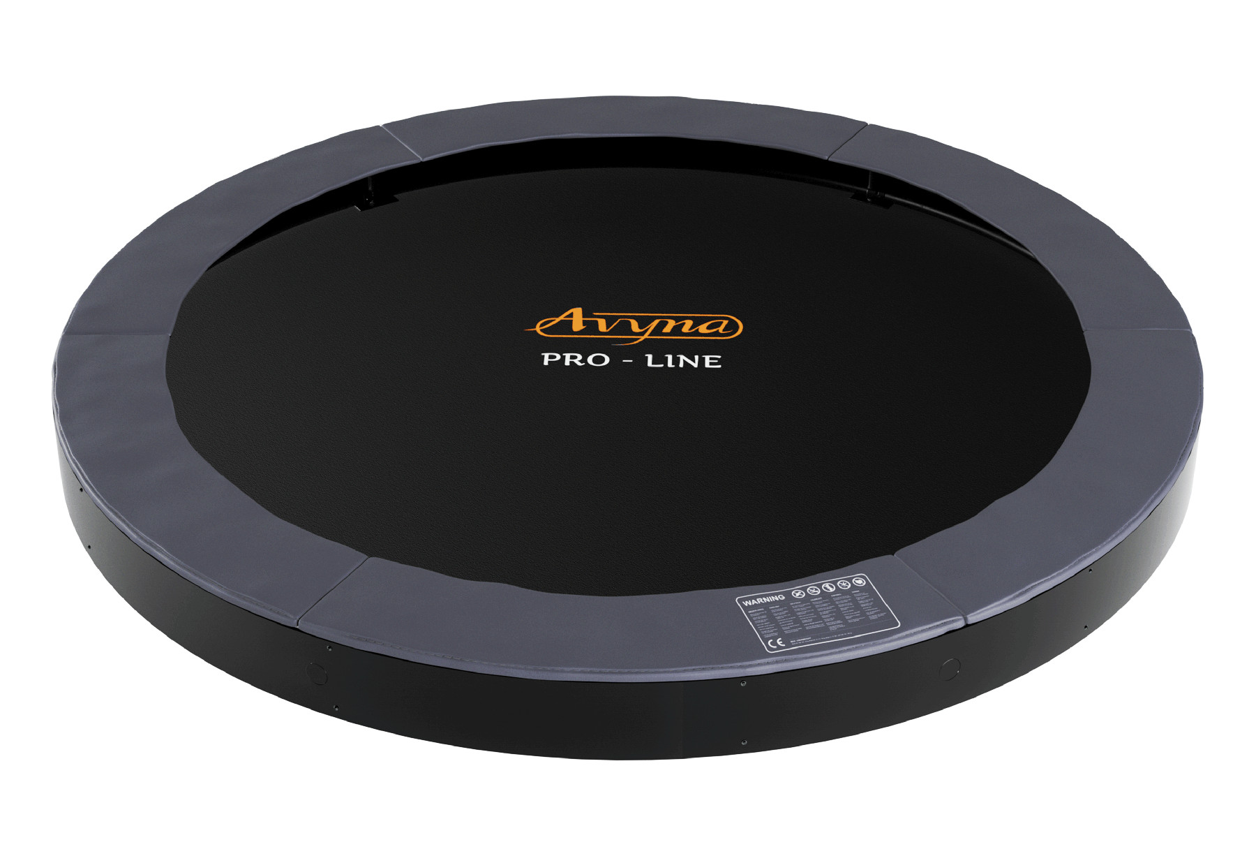 Avyna Pro-Line Flatlevel Trampoline - ø 245 cm (8ft) - Grijs