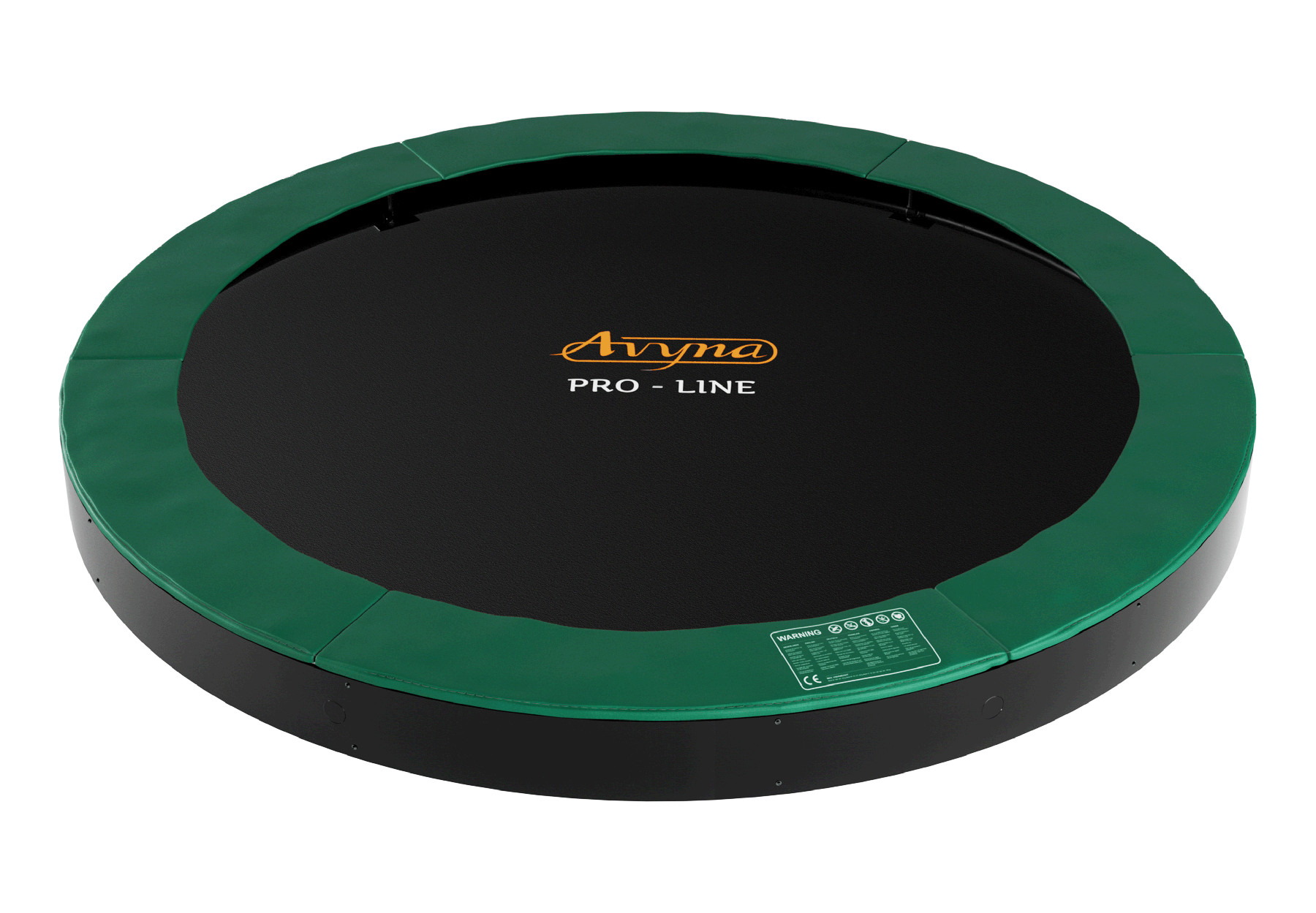 Avyna Trampoline Pro-Line - FlatLevel - ø 365 cm (12ft) - Groen
