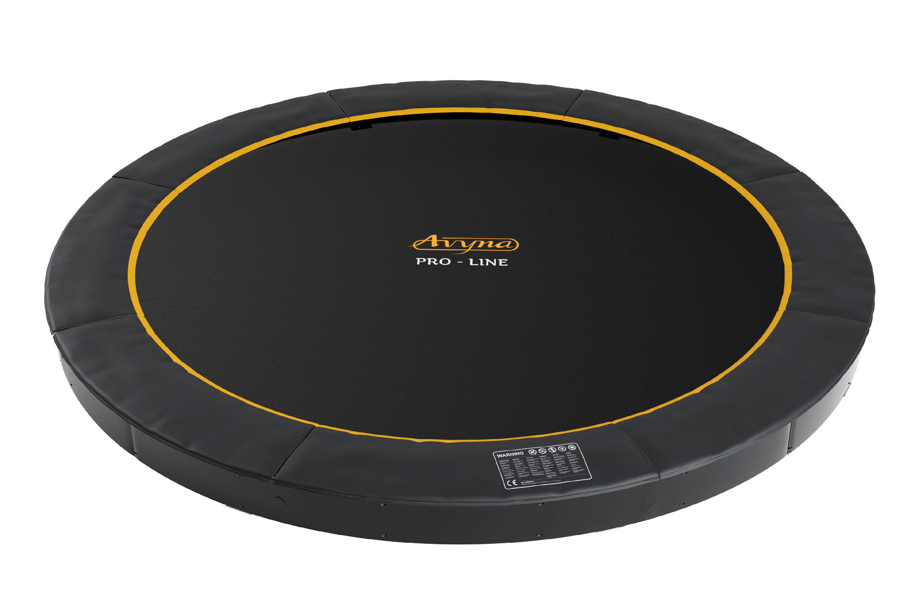 Avyna Trampoline Pro-Line - FlatLevel - ø 365 cm (12ft) - Zwart