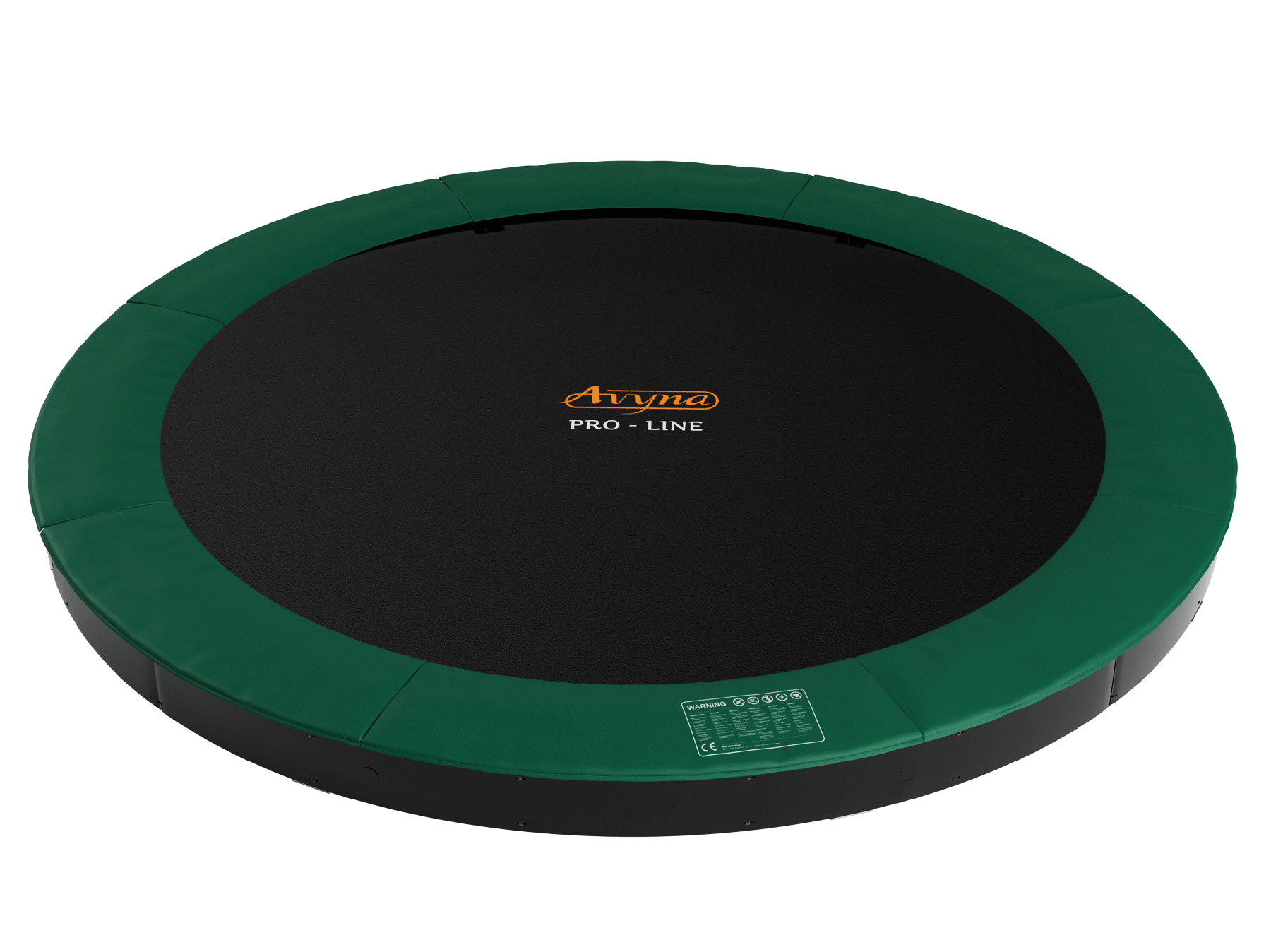 Avyna Trampoline Pro-Line - FlatLevel - ø 430 cm (14ft) - Groen