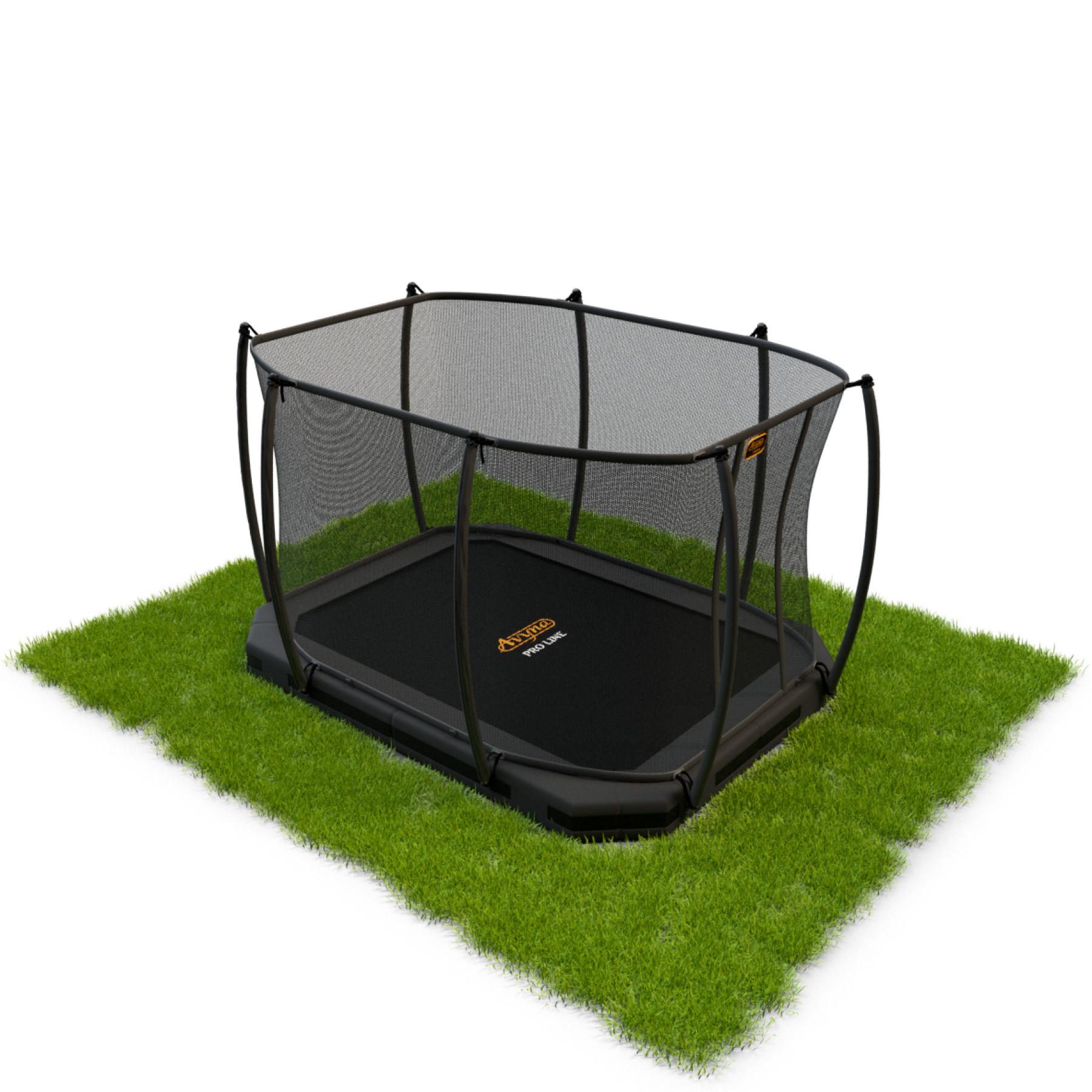 Avyna Pro-Line Inground Trampoline met Veiligheidsnet 305 x 225 cm (223) - Grijs