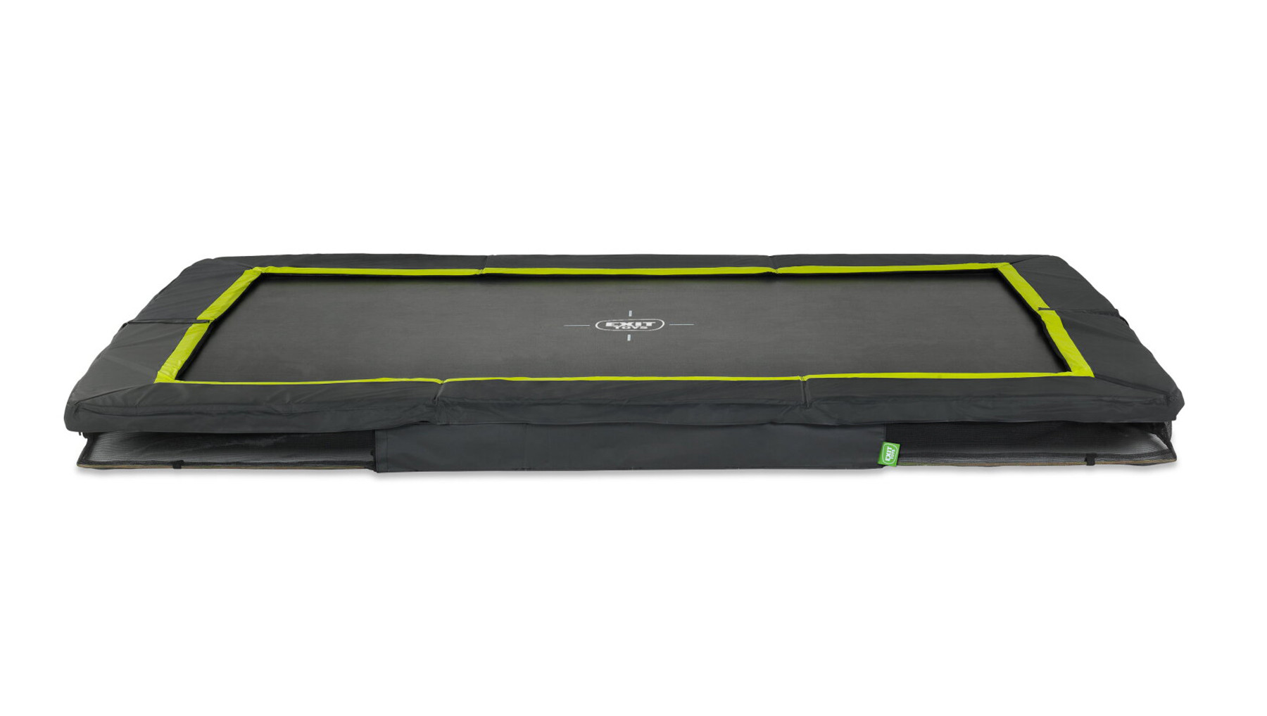 EXIT Trampoline Silhouette Sports - Inground - 305 x 214 cm - Zwart