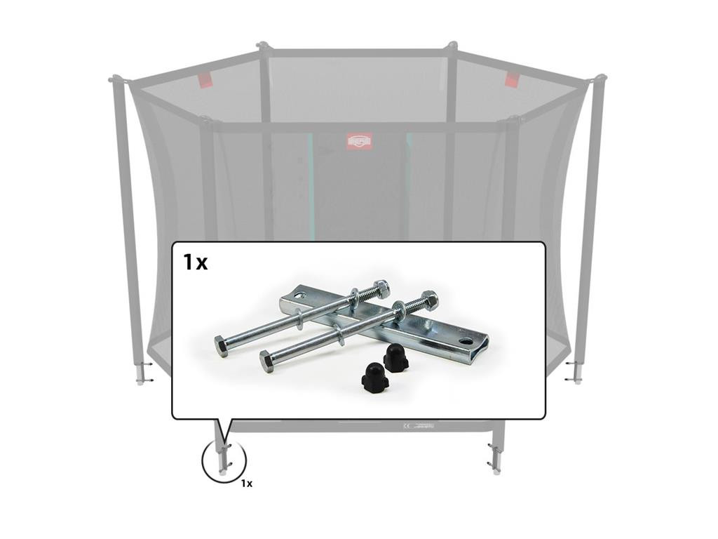 BERG Safety Net Comfort - Bevestigingsset voor 1 Paal (Talent)