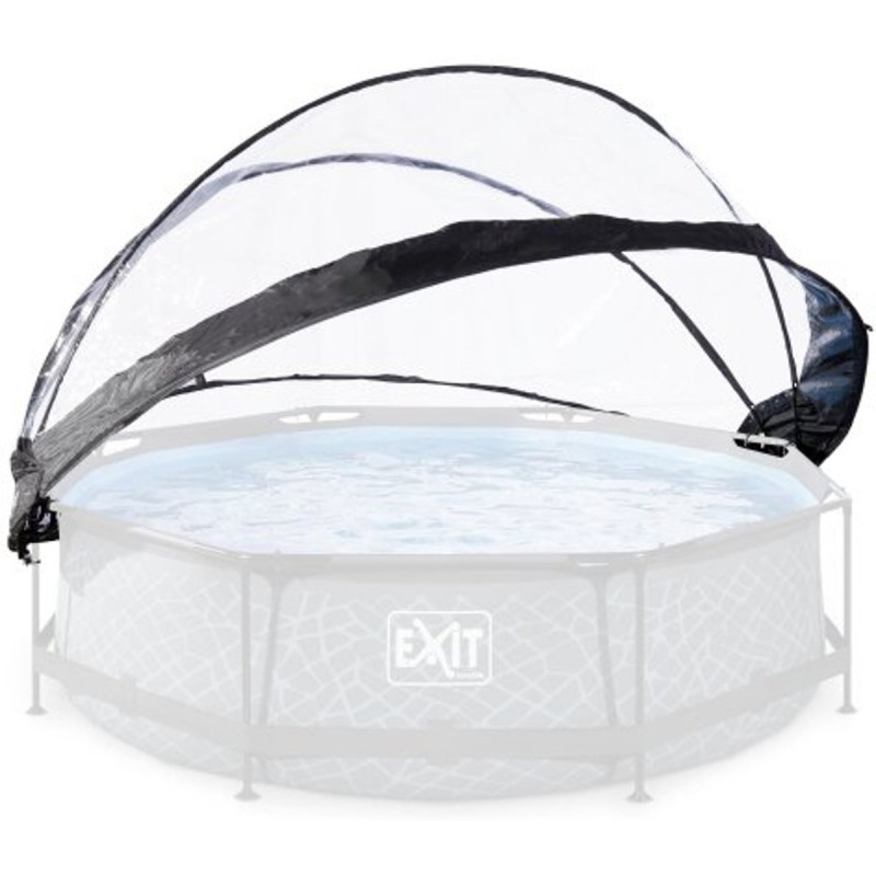 EXIT Overkapping voor Frame Zwembad - ø 360 cm (ook voor Intex/Bestway - universeel)