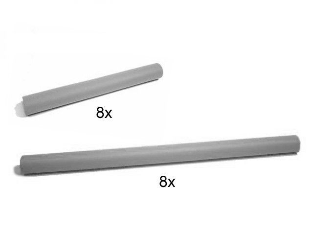 BERG foam bescherming voor palen Jumping Styles veiligheidsnet (8 stuks)