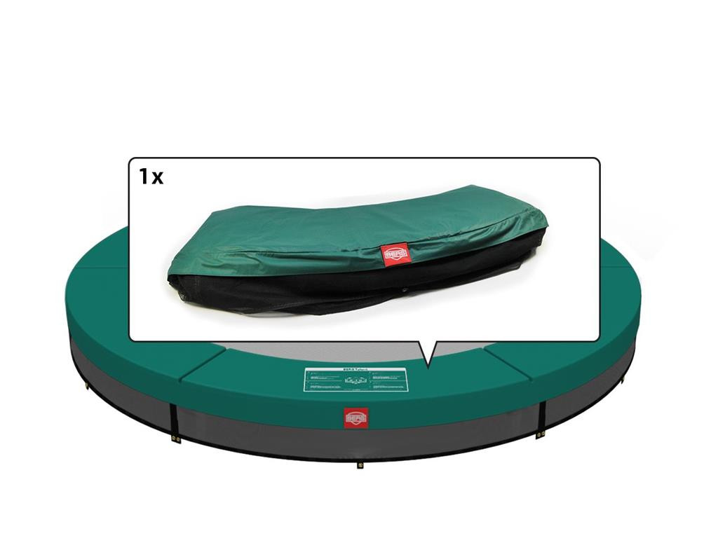 BERG Trampoline Beschermrand Talent - InGround - 240 cm - Groen