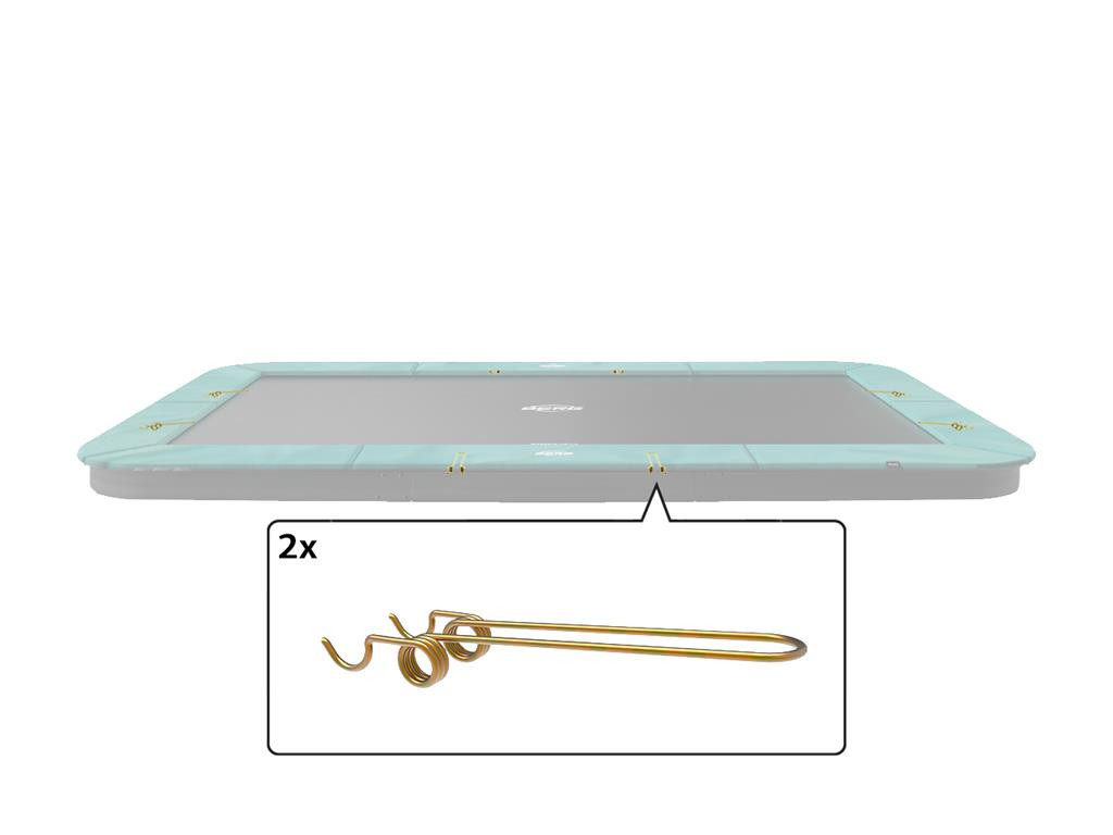 BERG Trampoline Beschermrand Ultim Champion - Veer - 410 x 250 cm - 2 Stuks
