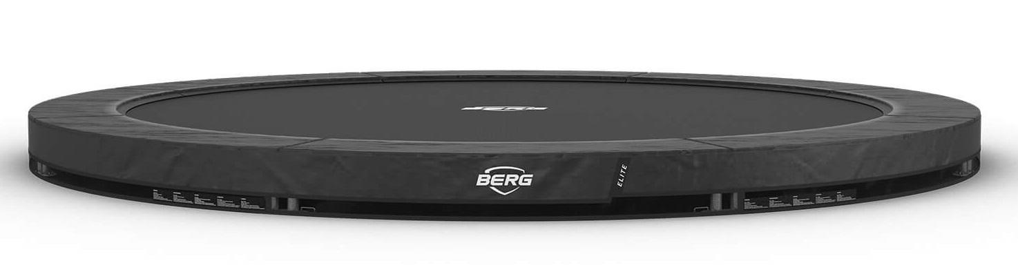 BERG Trampoline Elite - InGround - 430 cm - Antraciet Grijs 