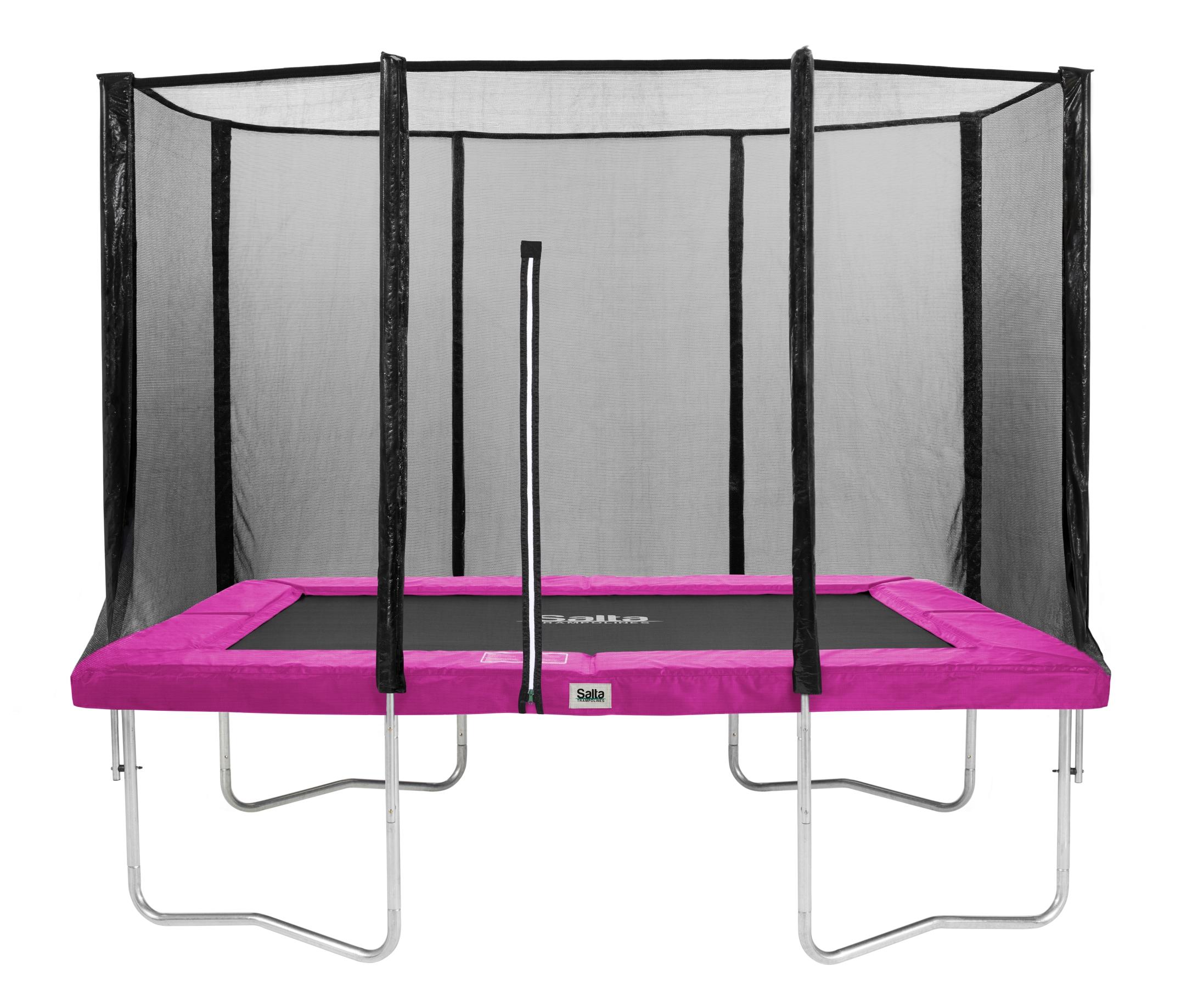 Salta Trampoline Combo 305 x 214 cm met Veiligheidsnet - Roze