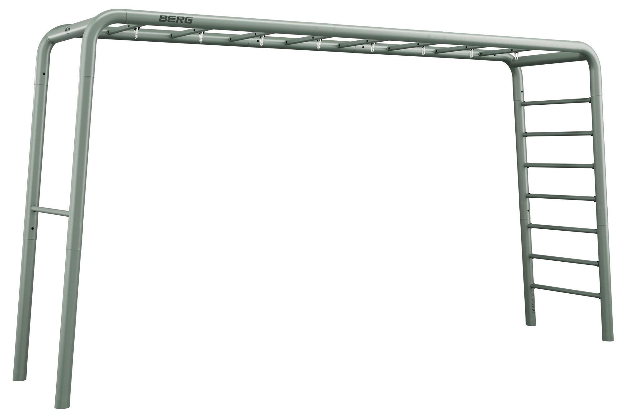 BERG PlayBase Extra Large Green TL 3-in-1 Speeltoestel - XL - met Rekstok en Ladder - Groen