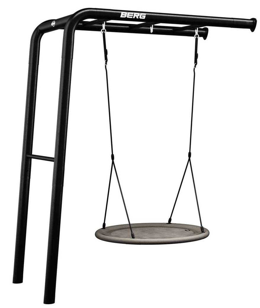 BERG PlayBase Wall - 3-in-1 Speeltoestel - Small - met Rekstok - Wandmodel - FAMILY SET - met nestschommel