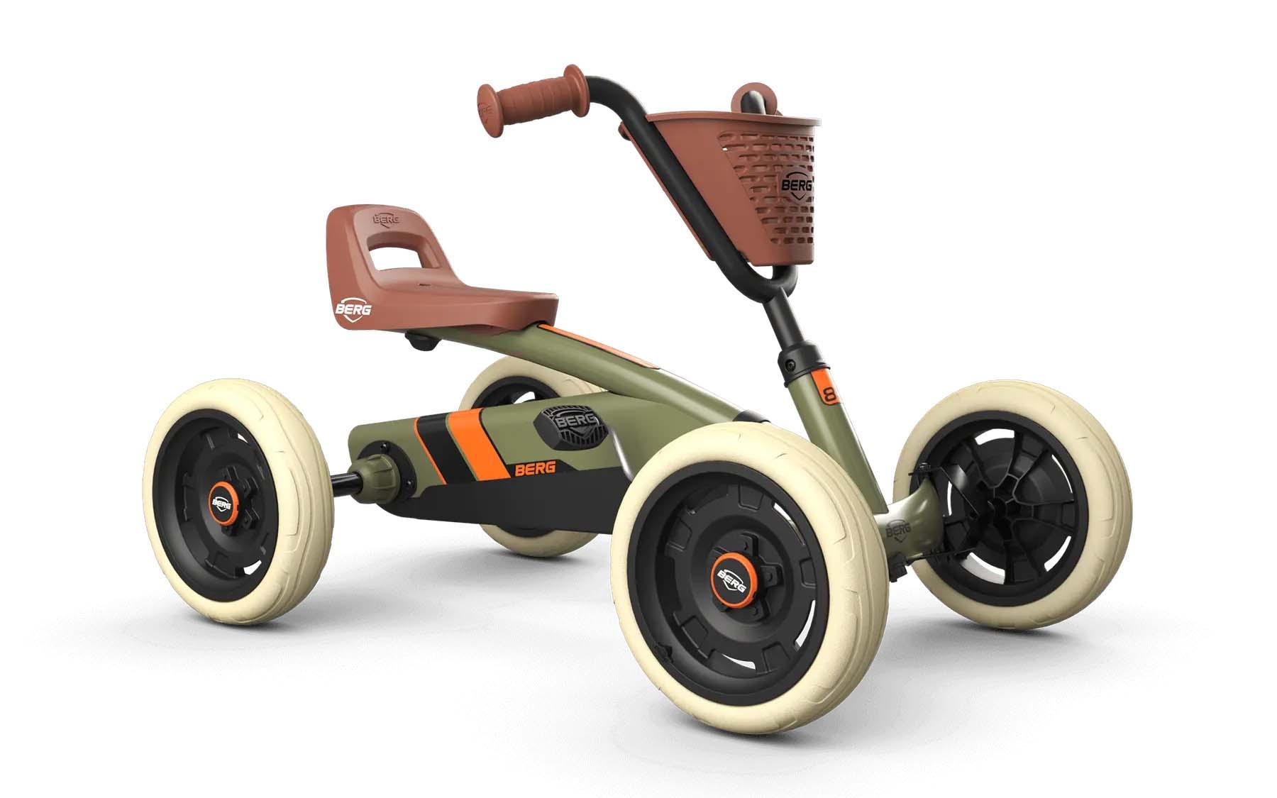 BERG Skelter Buzzy - Retro - Legergroen