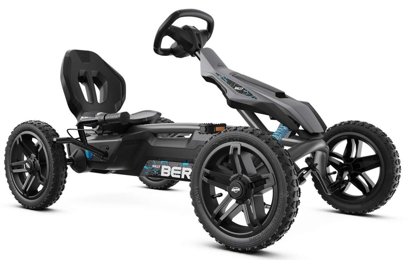 BERG Skelter Rally BFR-3 - DRT Black - met 3 Versnellingen - Zwart met Soundbox