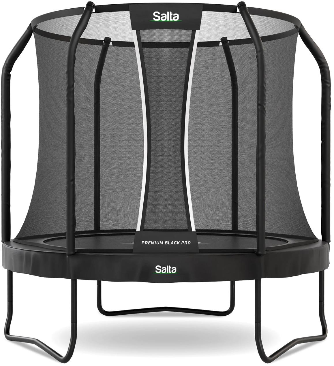 Salta Trampoline Premium Black Pro 260 cm met Veiligheidsnet - Zwart