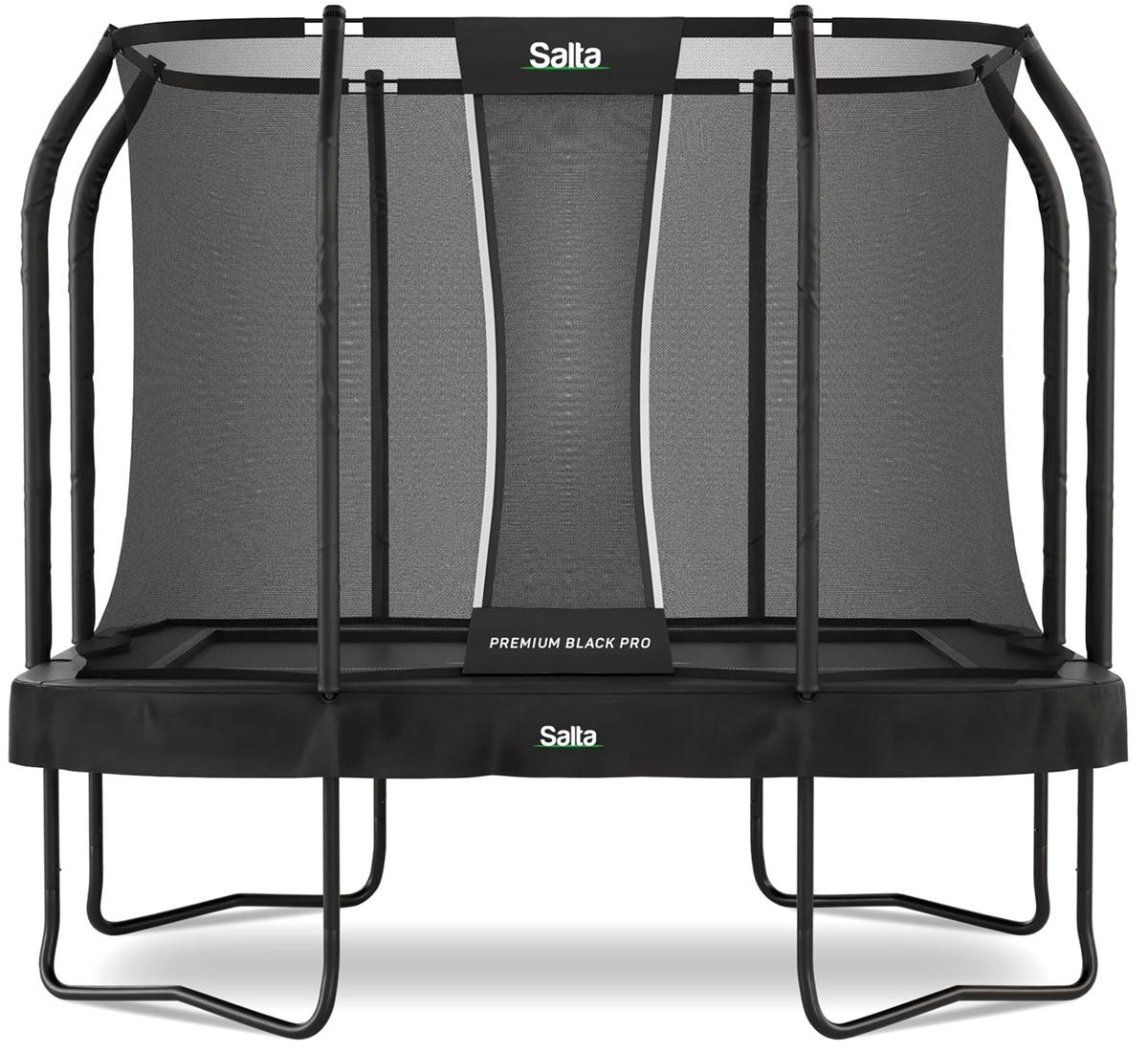 Salta Trampoline Premium Black Pro 300 x 200 cm Rechthoekig met Veiligheidsnet - Zwart