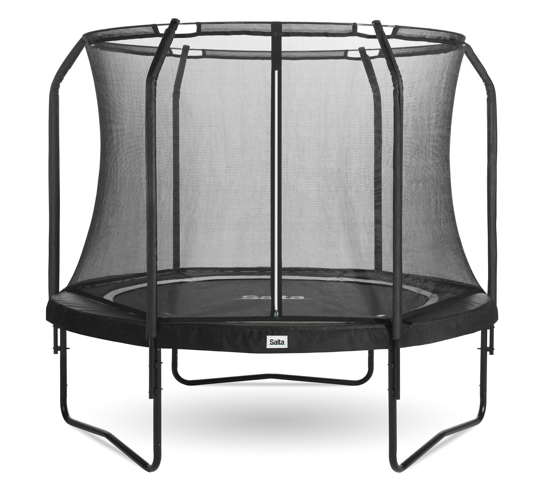 Salta Trampoline Premium Black Edition met Veiligheidsnet - 183 cm - Zwart