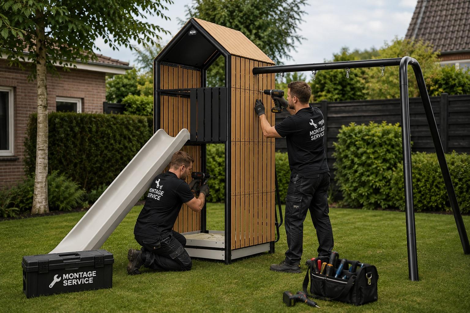 Montageservice voor een BERG PlayTower