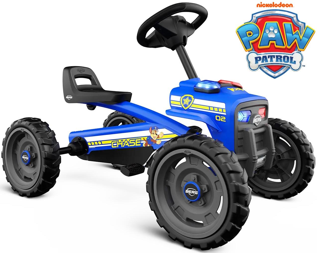 BERG Skelter Buzzy - Paw Patrol Chase - Politie Blauw met Soundbox in het stuur.