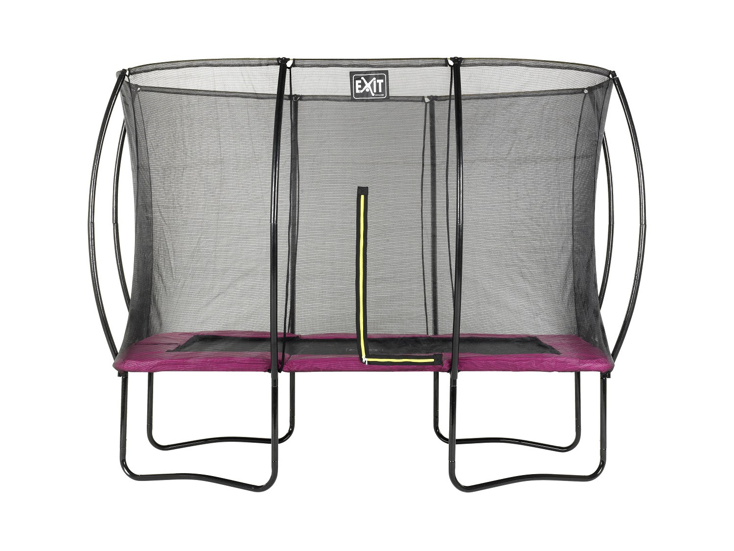 EXIT Silhouette Rechthoekige Trampoline 305 x 214 cm (7x10ft) met Veiligheidsnet - Roze