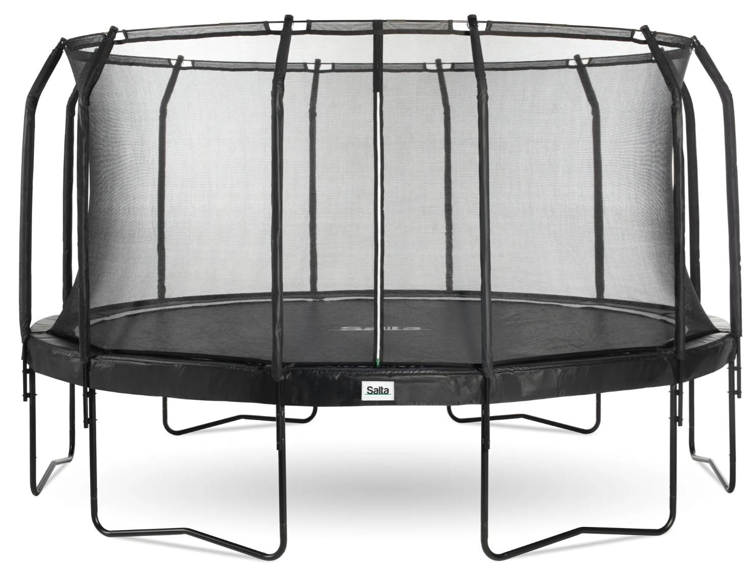 Salta Trampoline Premium Black Edition 457 cm met Veiligheidsnet - Zwart