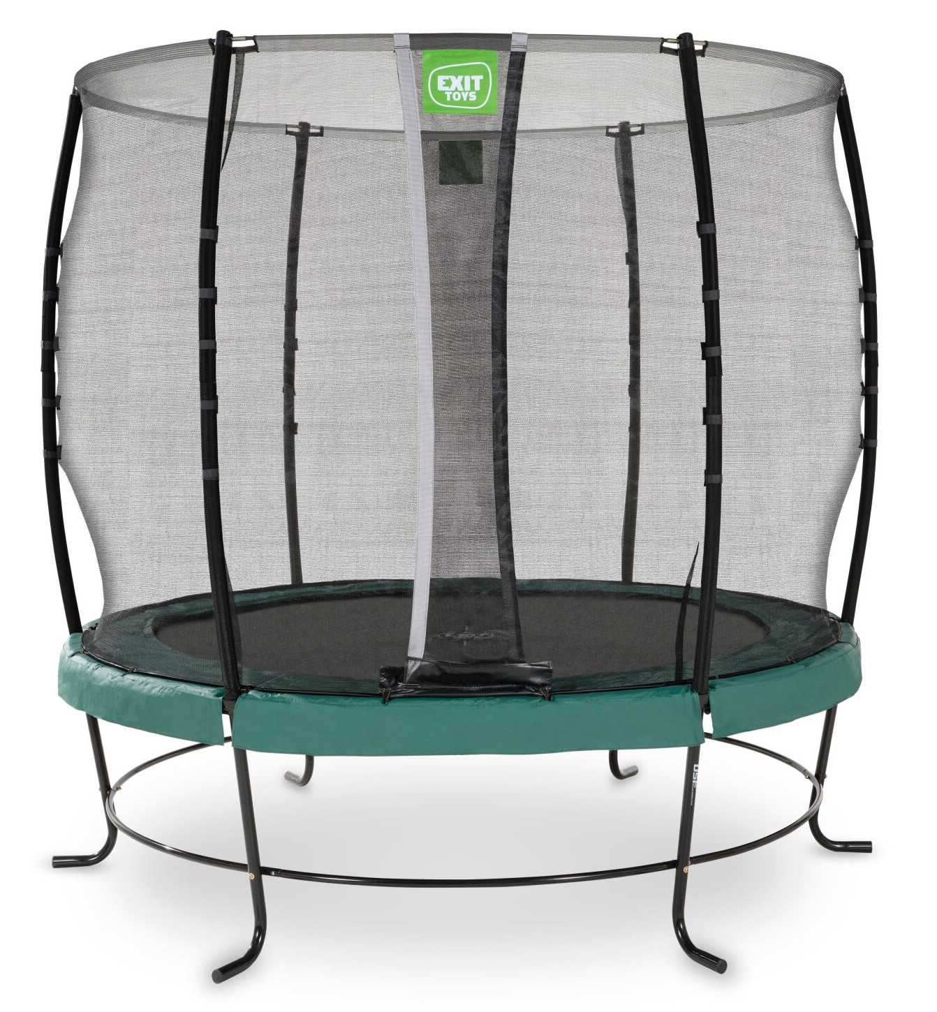 EXIT Trampoline Lotus Classic met Veiligheidsnet - 253 cm - Groen