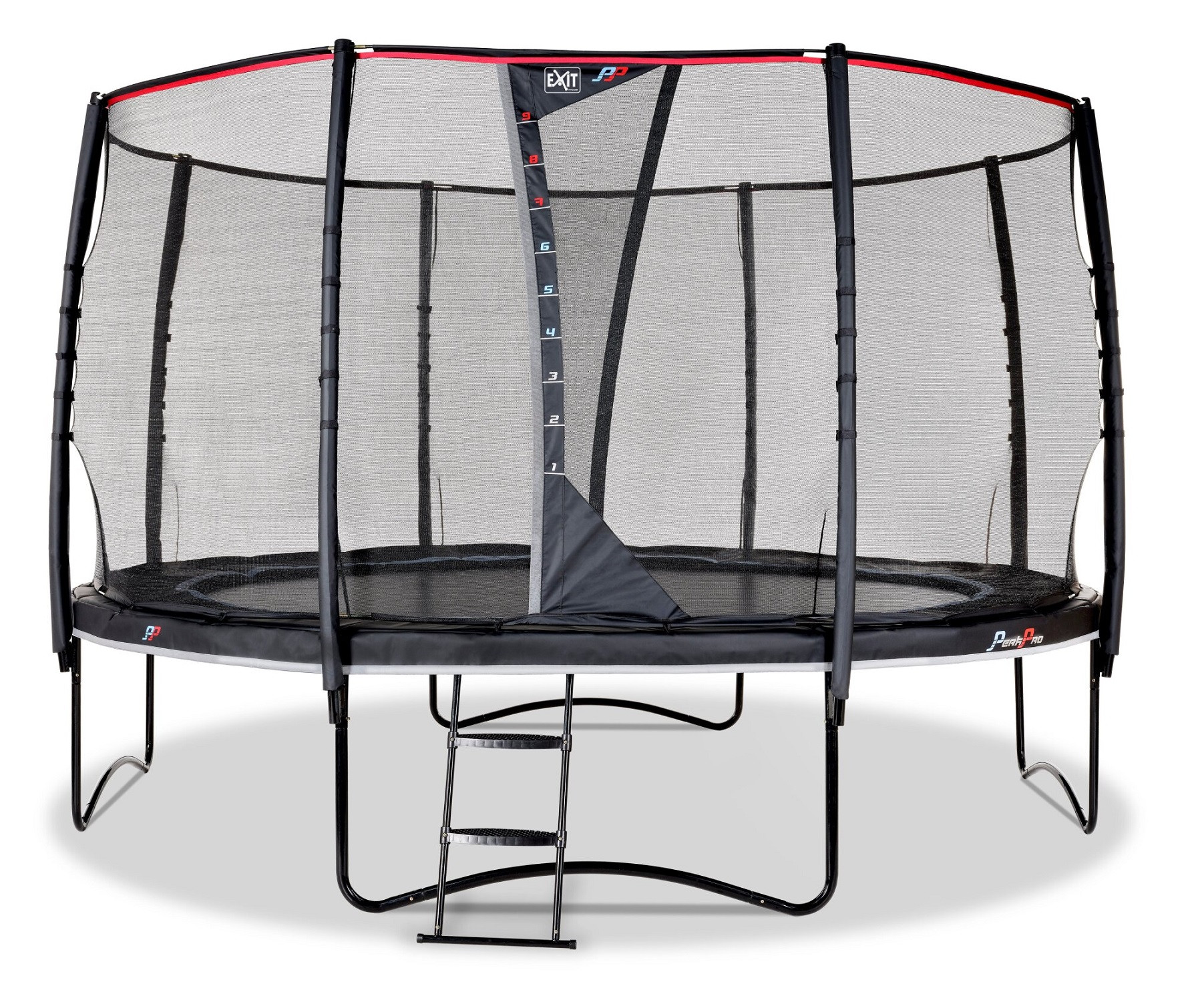 EXIT PeakPro Trampoline met Veiligheidsnet - 427 cm - Zwart