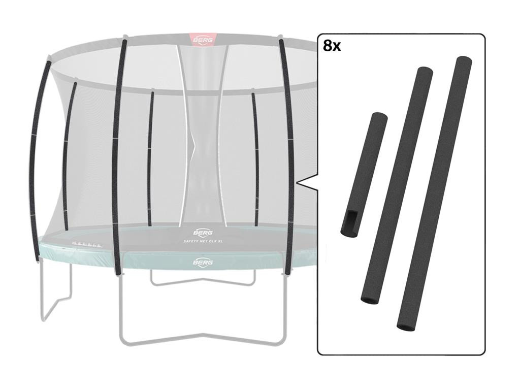 BERG Trampoline Veiligheidsnet Onderdelen - Safetyet Deluxe XL - Set Schuimdelen