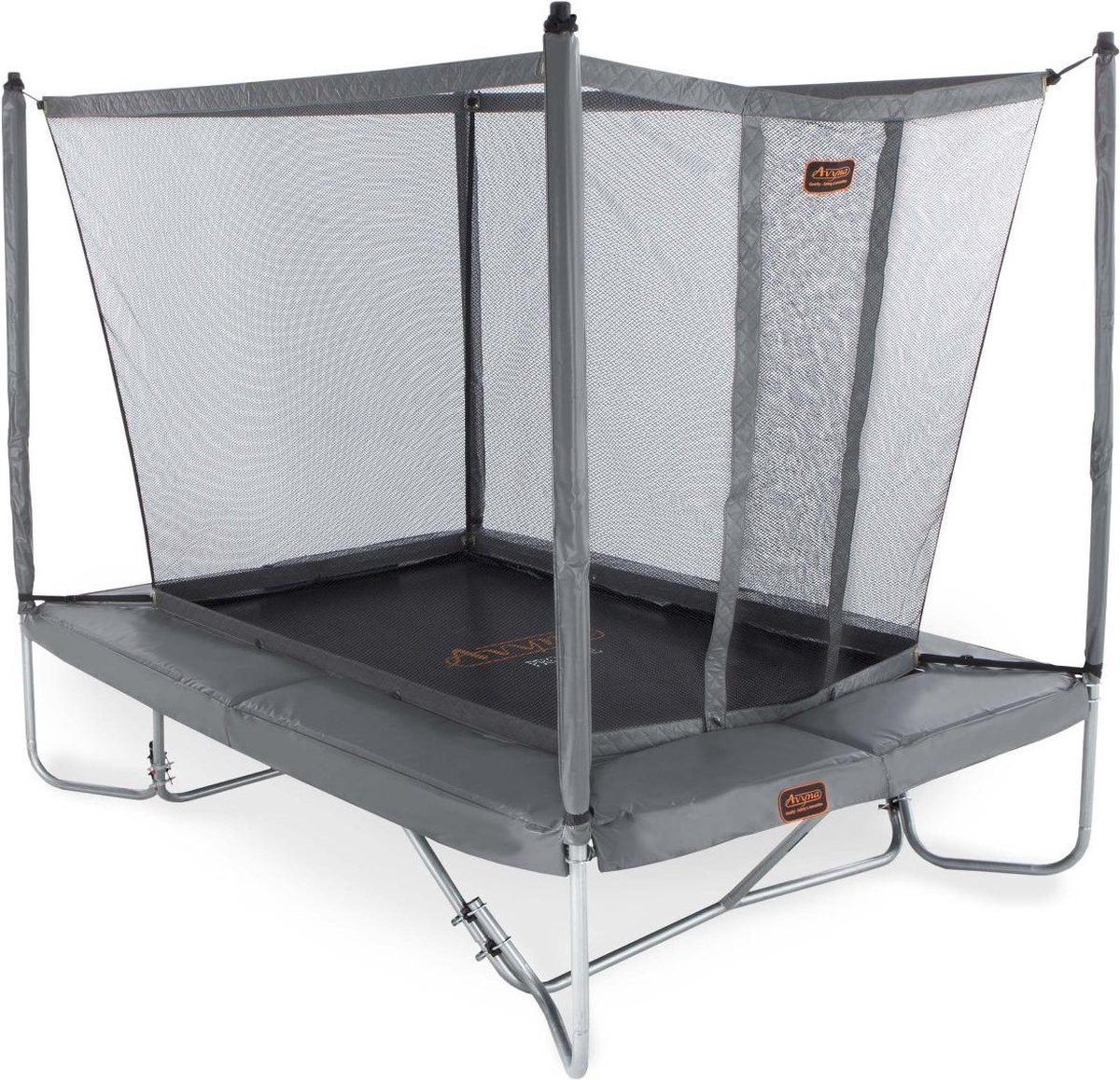 Avyna Veiligheidsnet met palen - 300 x 225 cm  (23) - Grijs 