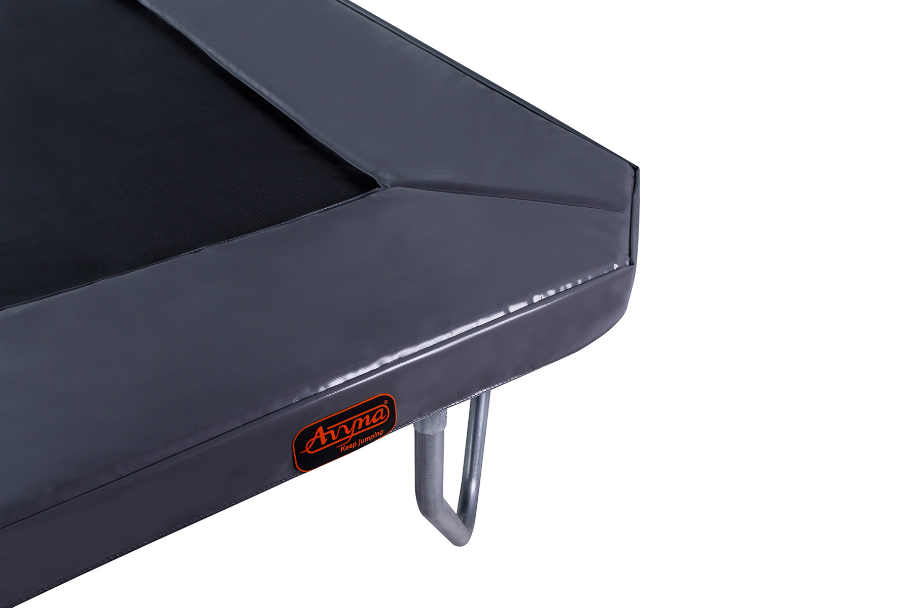 Avyna Trampoline Beschermrand HD Plus - Op poten - 340 x 240 cm (234) - Grijs
