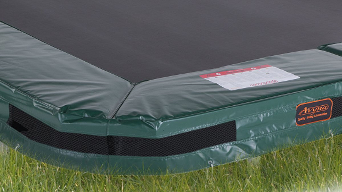 Avyna Trampoline Beschermrand Pro-Line - Inground - 300 x 230 cm (23) - Groen