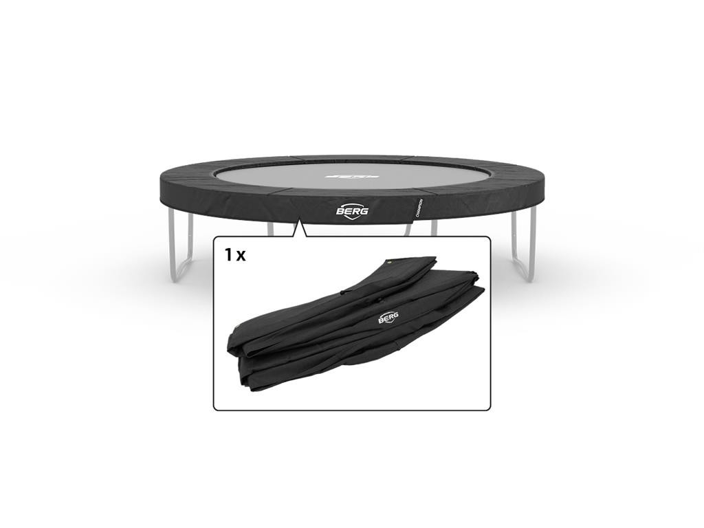 BERG Trampoline Beschermrand Champion - 270 cm - Grijs