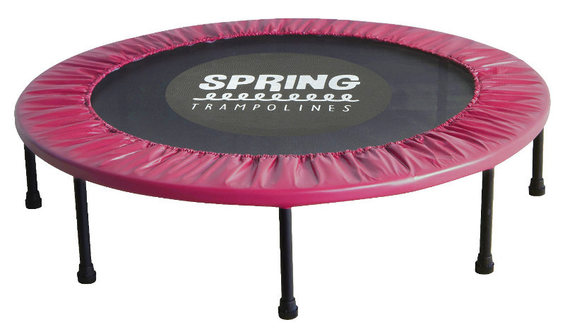 SPRING Mini Fitness Trampoline - 100 cm - Roze