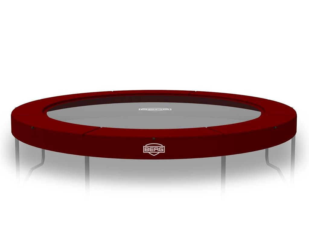 BERG Trampoline Beschermrand Elite+ - Regular - 330 cm - Rood 