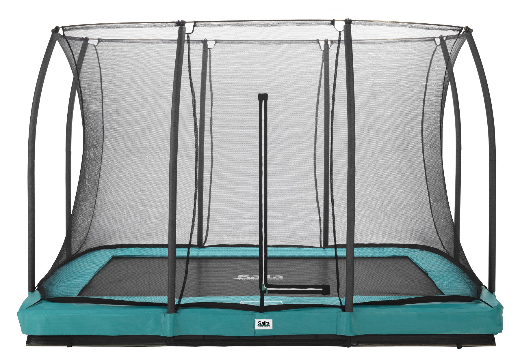 Salta Trampoline Comfort Edition Ground 305 x 214 cm met Veiligheidsnet - Groen
