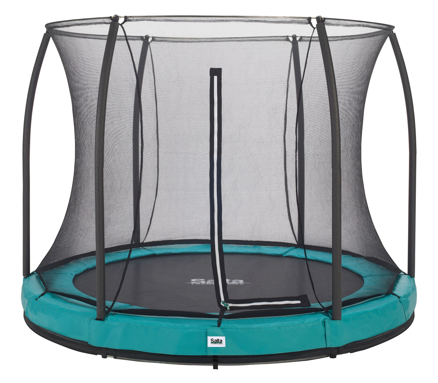 Salta Trampoline Comfort Edition Ground 305 cm met Veiligheidsnet  - Groen