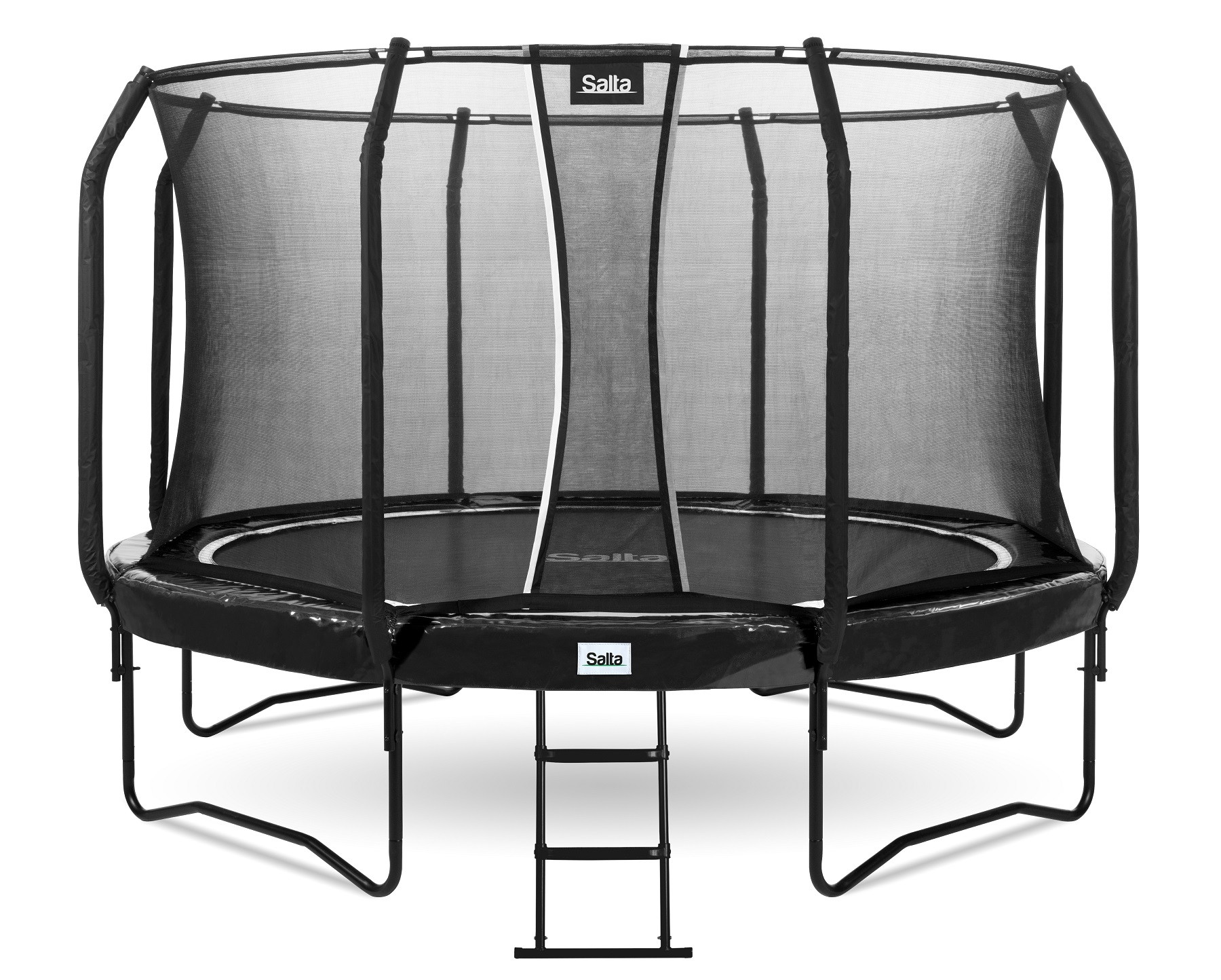 Salta Trampoline First Class met Veiligheidsnet en Ladder - 366 cm - Zwart