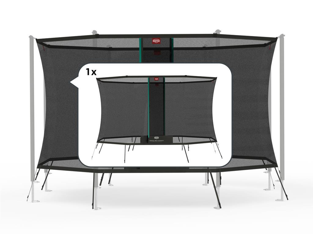 BERG Trampoline Veiligheidsnet - Safety Net Comfort - 270 cm - Los Net - voor 8 palen 