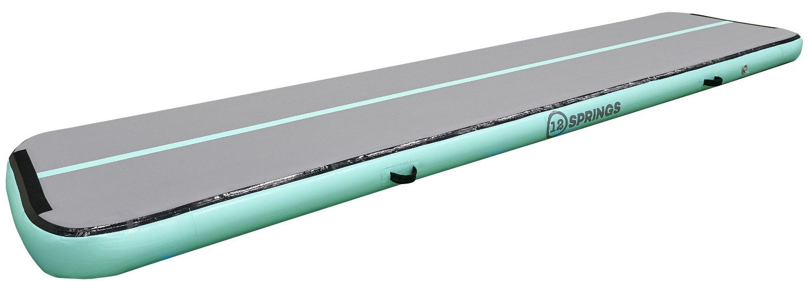 12SPRINGS Airtrack - 400 x 100 x 20 cm Plus - Groen