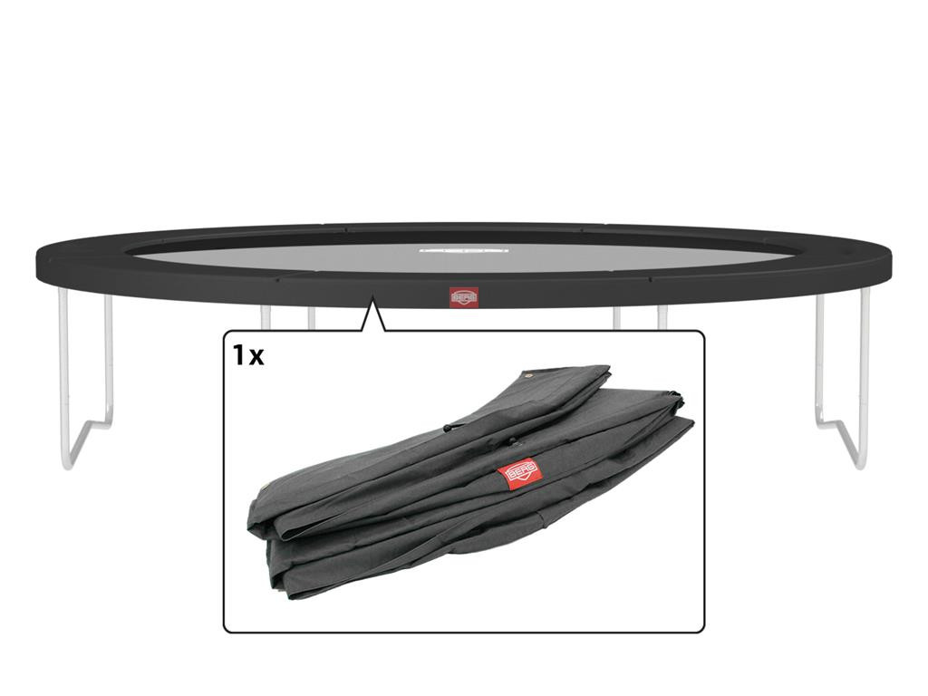 BERG Trampoline Beschermrand Favorit - Regular - 380  cm - Grijs 