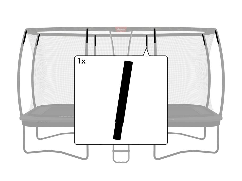 BERG Trampoline Veiligheidsnet Onderdeel - Ultim Safety Net DLX XL  - Verlengstuk paal
